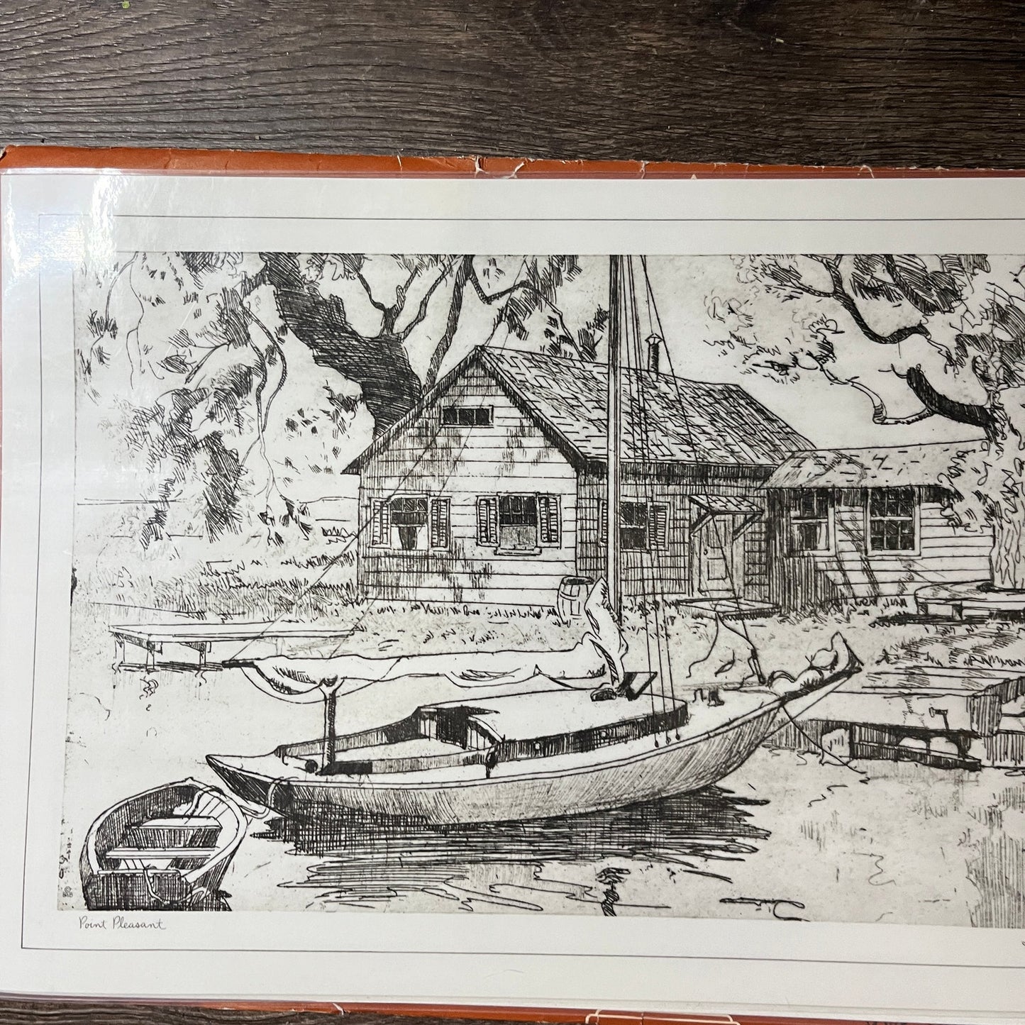 Lionel Barrymore Dinner Mat Set of 4 Navelli Cadillac-Oldsmobile Rome NY TH2