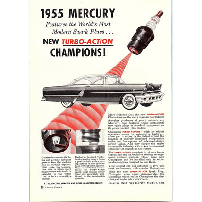 Evinrude Quiet Outboard Motors 1955 Ad AG1-6