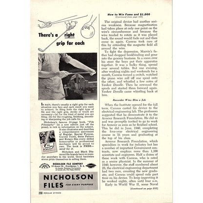 Texaco Tips on Car Care Havoline Motor Oil 1955 Ad AG1-7