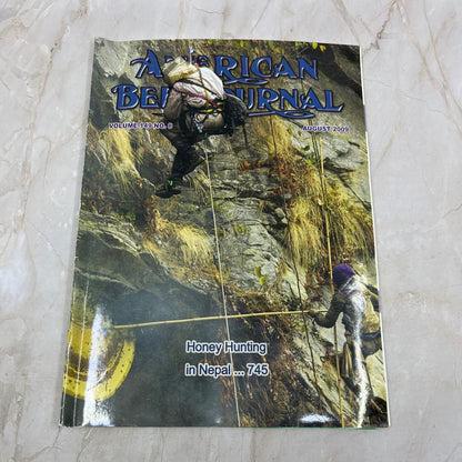 2009 August American Bee Journal Magazine Bees Beekeeping Honey M8