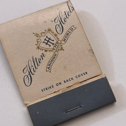 El Panama Hilton Republic of Panama Vintage Matchbook Cover TB6-MB1-7