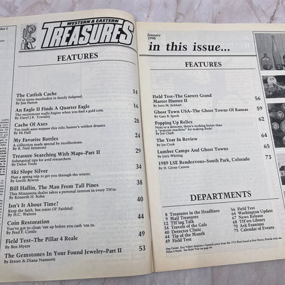 1990 Jan - Western & Eastern Treasures Magazine - Treasure Hunting Gold M12