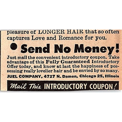 Satin & Velour Cards - Puro Co St. Louis MO 1948 Ad AF8-S1