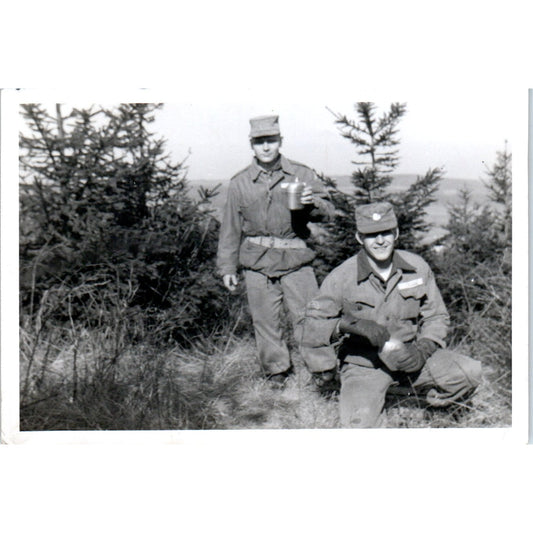 US Soldier Koznosky & Clouse Postwar Germany c1954 Army Photo AF1-AP7