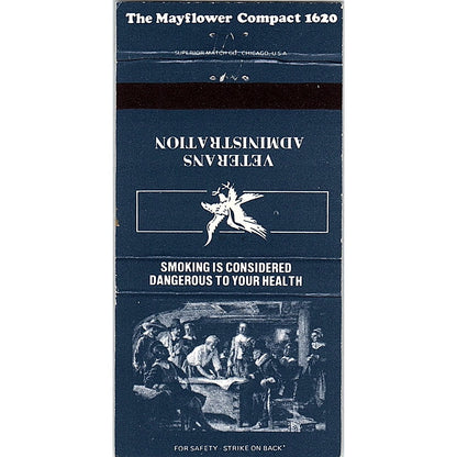 The Mayflower Compact of 1620 Veterans Administration Matchbook TB6-MB2-8