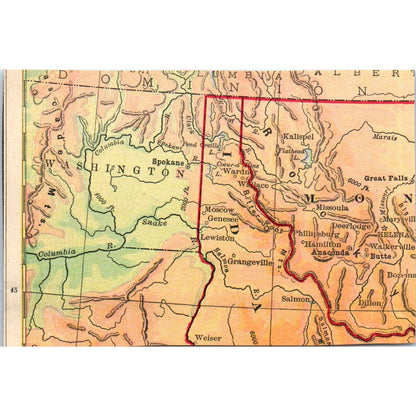 Alamo Plaza in San Antonio Texas 1901 Engraving AF2-P2