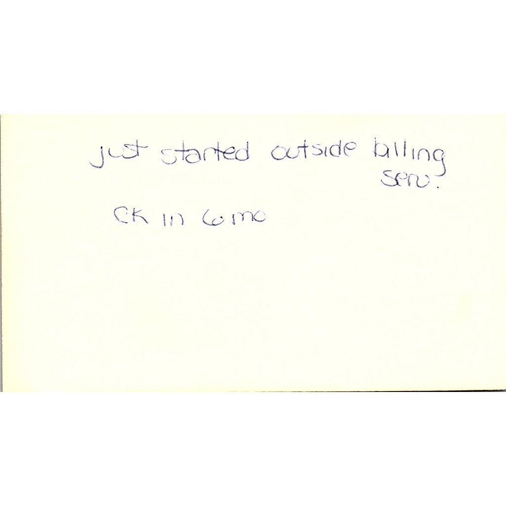 Foot Diseases and Surgery, Richard Rosenberg, Lakewood, CA Business Card SF3-B9