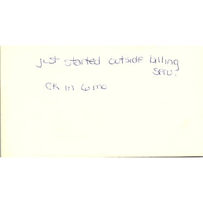 Foot Diseases and Surgery, Richard Rosenberg, Lakewood, CA Business Card SF3-B9