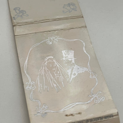 Doris and Burt Wedding Oct 13, 1956 Monogrammed Matchbook Cover MM4-1