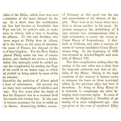 The Battle at Morgarten after Plueddemann 1911 Engraving Print AF5-7