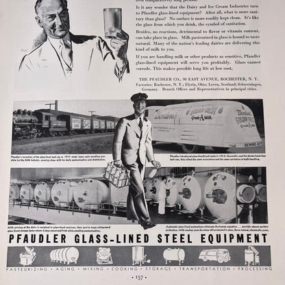 The Pfaudler Co Glass-Lined Steel Equipment Elyria OH 1935 Ad V1-4