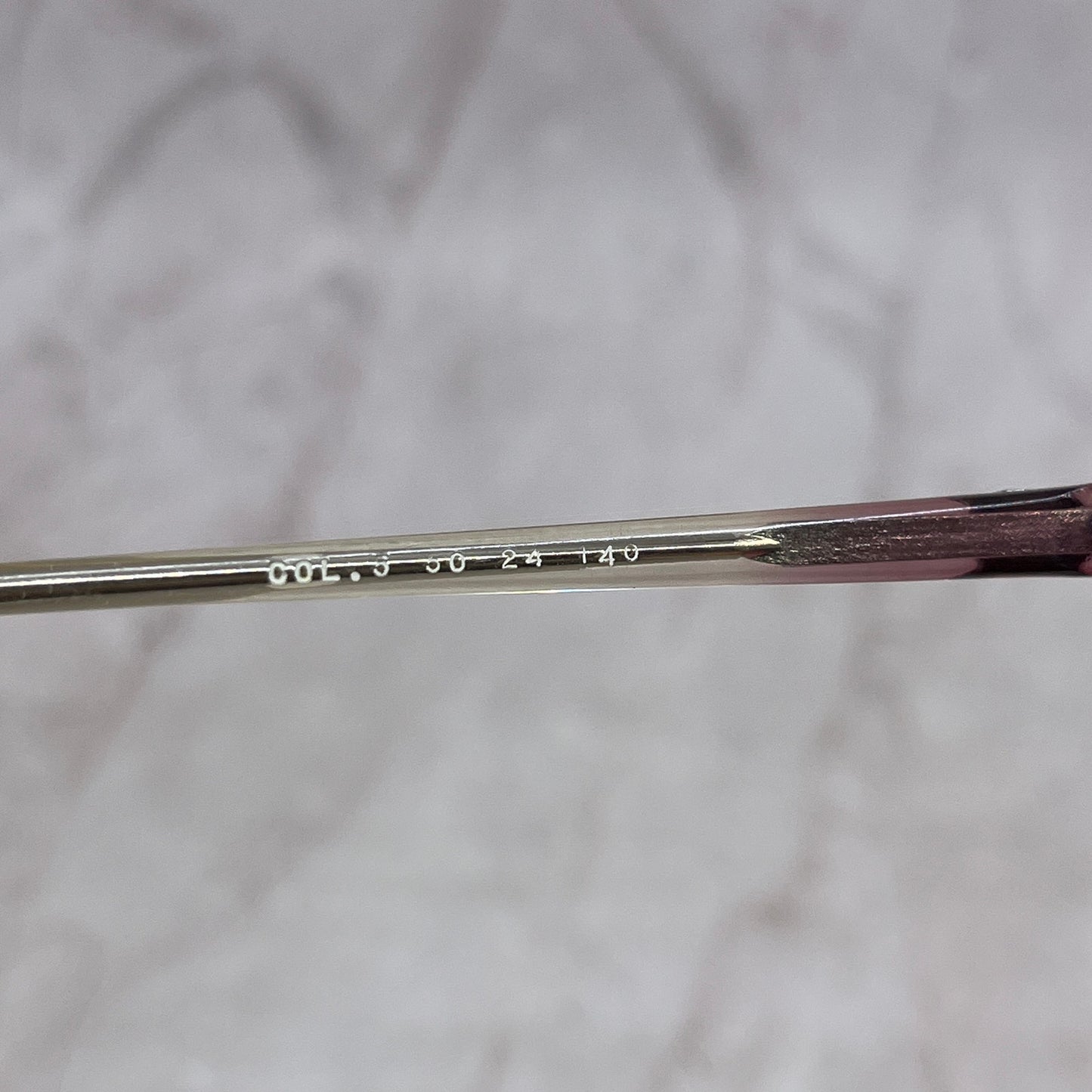 Vintage Ombre Drop Nose Acrylic 50-24-140 Readers Eyeglasses Frames TH9-G1-5