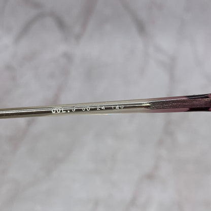 Vintage Ombre Drop Nose Acrylic 50-24-140 Readers Eyeglasses Frames TH9-G1-5