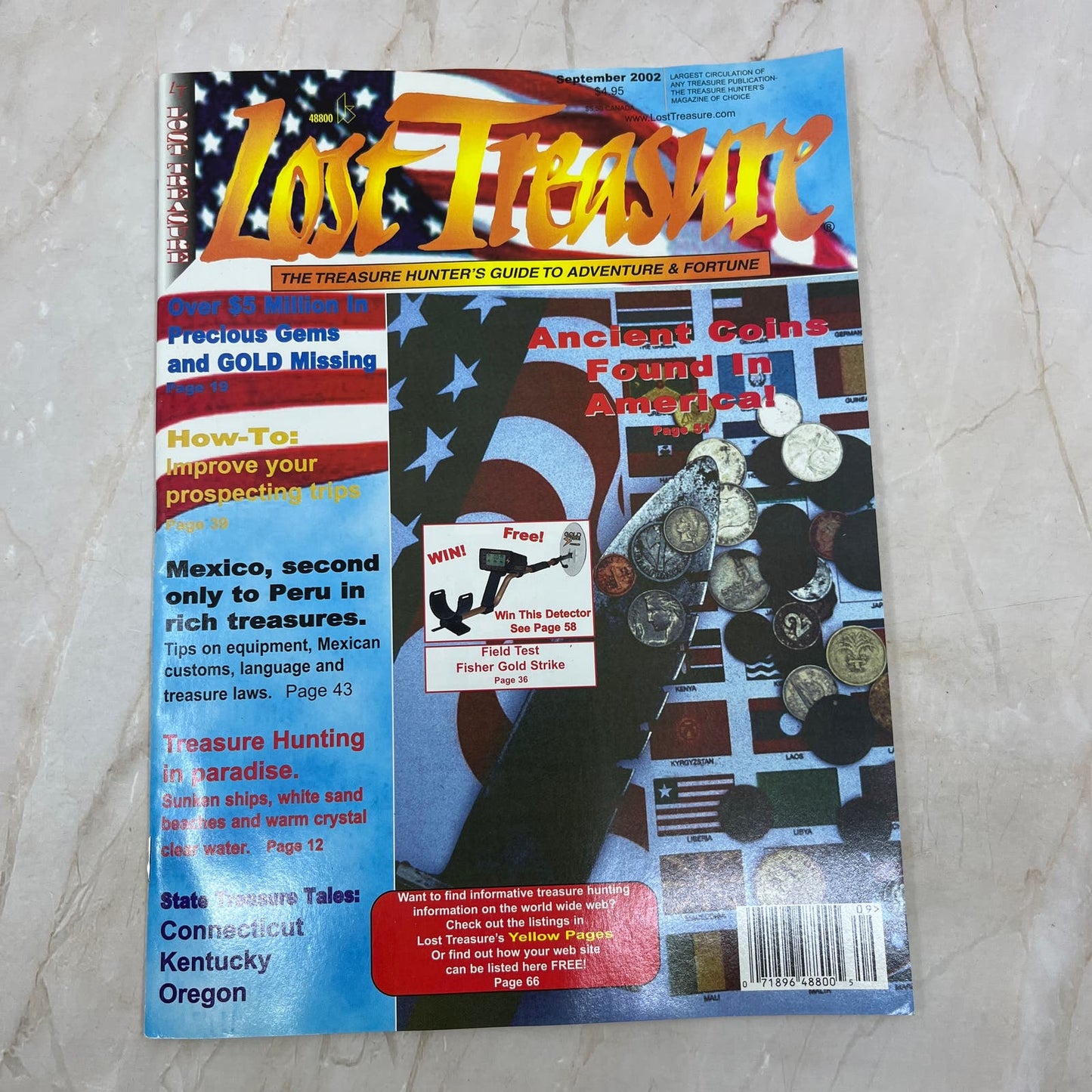 2002 Sept - Lost Treasure Magazine - Treasure Hunting Gold Prospecting M14