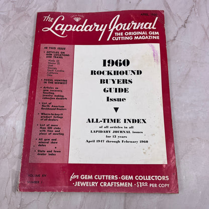 Rockhound Buyers Guide Issue - Lapidary Journal Magazine - Apr 1960 M28