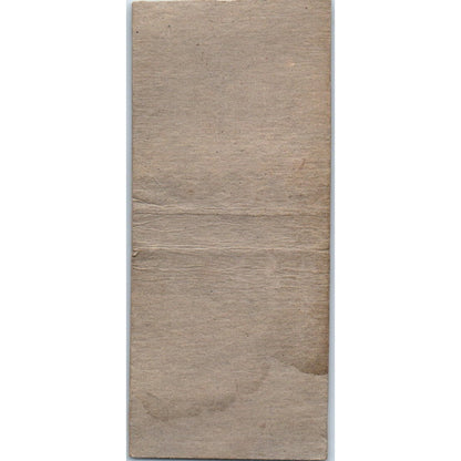 Bide-A-Wee Motel F.P. Jack Spratt Pacific Grove CA Vtg Matchbook Cover SD4-Y11