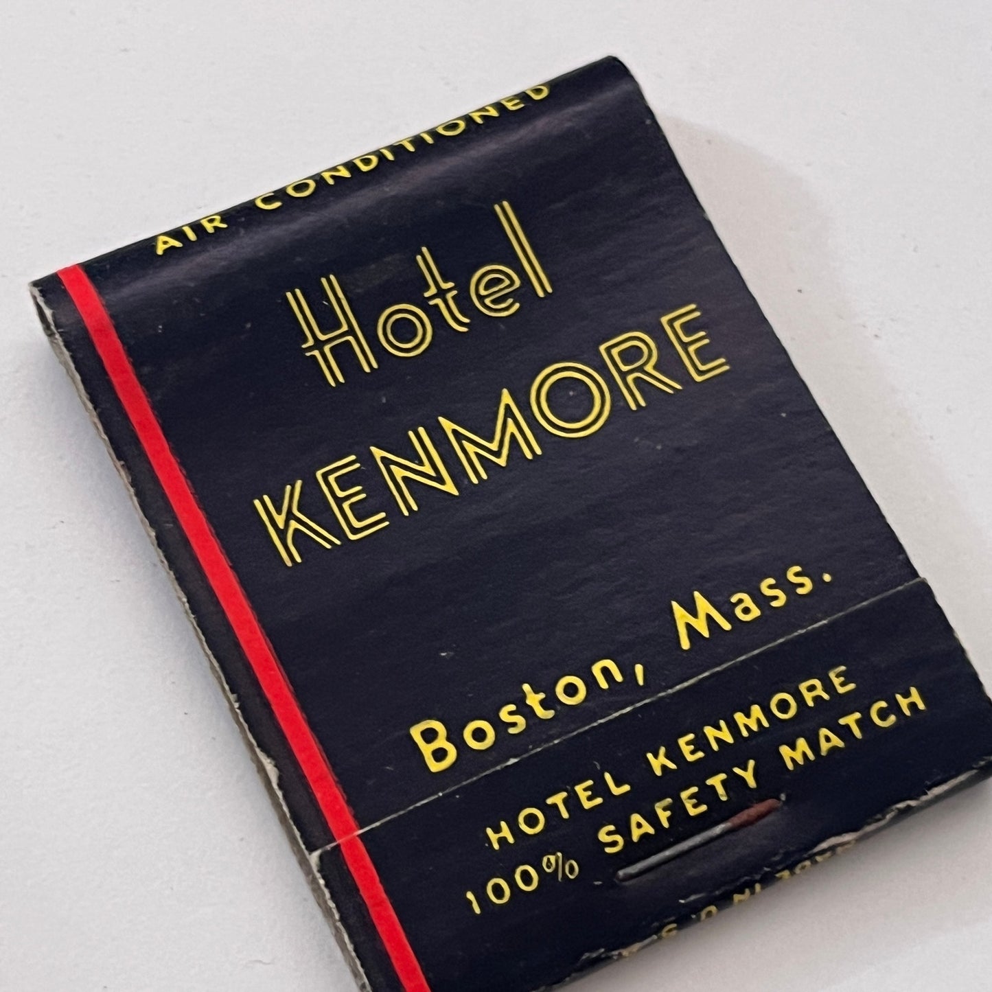 Hotel Kenmore L.E. Witney Boston MA Vintage Matchbook Cover TB8-MB-10
