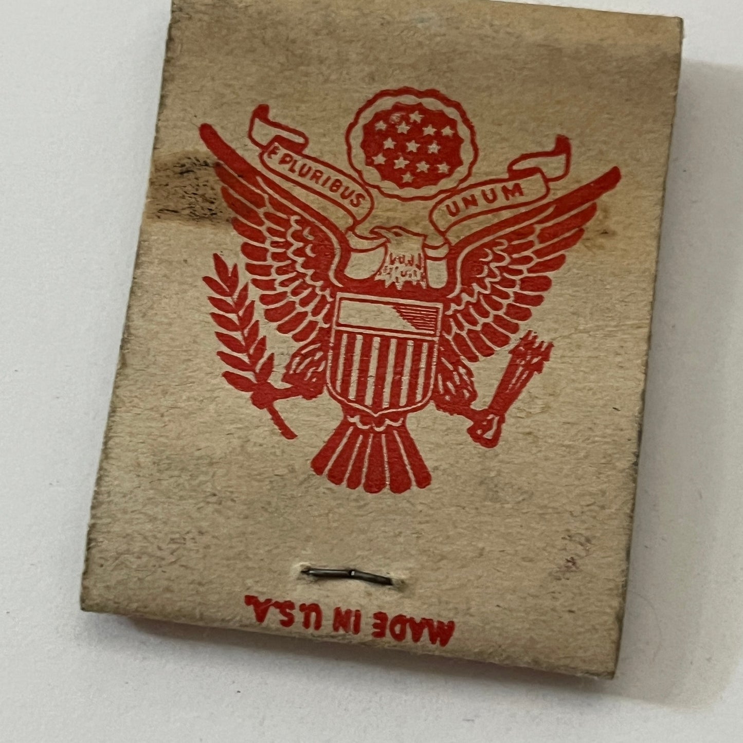 Fort Miles Exchanges, Ft Miles Delaware Vintage Matchbook Cover TB6-MB1-4