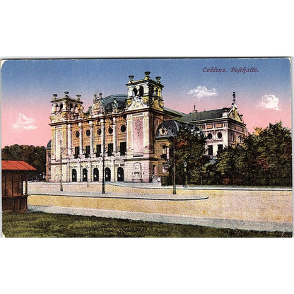 Coblenz Felthatte German Antique Postcard PE9