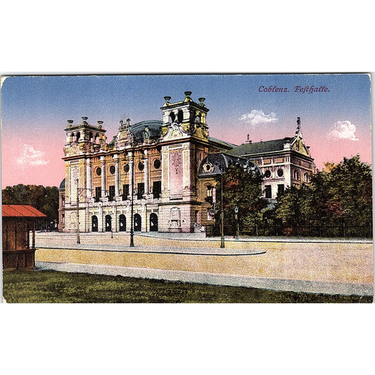 Coblenz Felthatte German Antique Postcard PE9