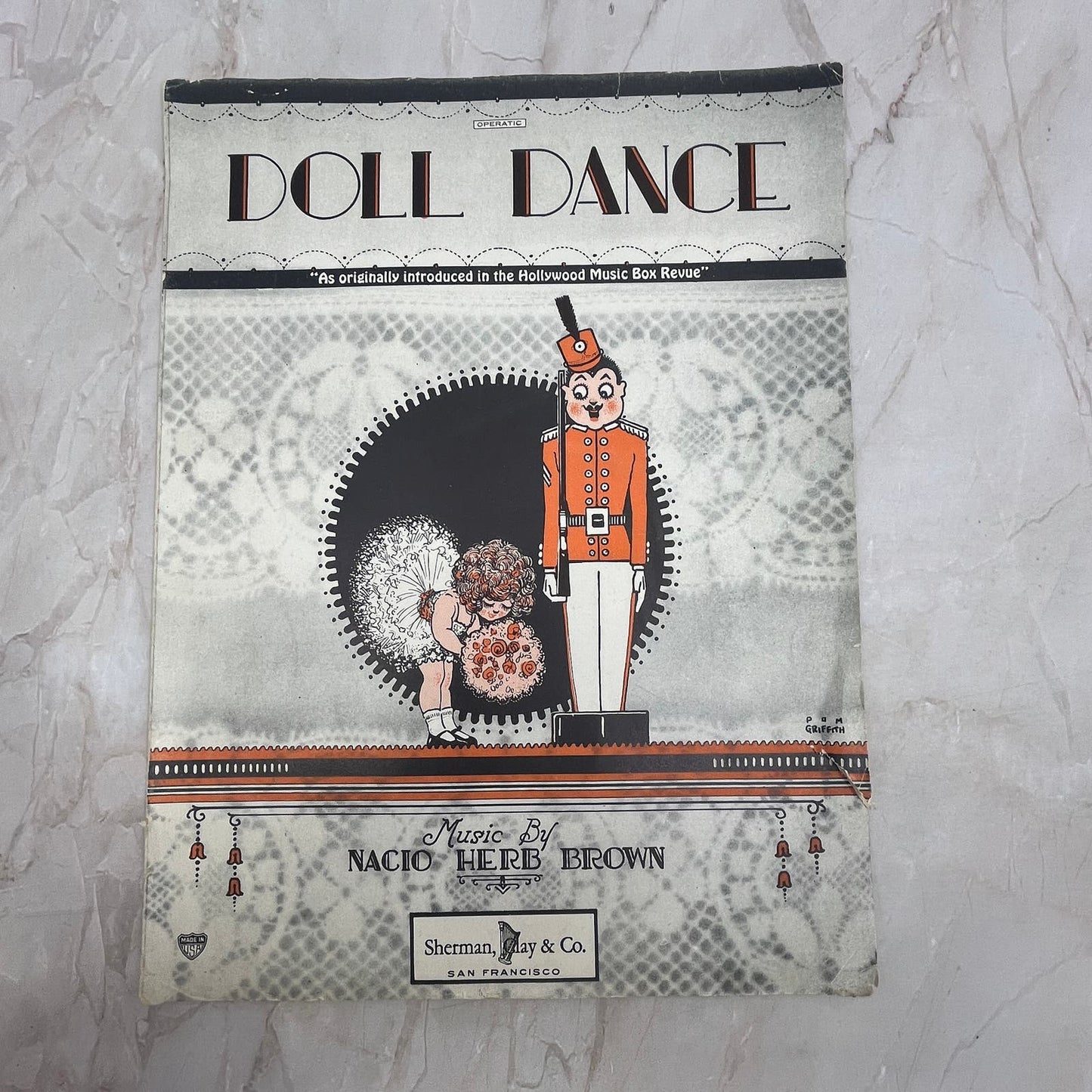 1926 Doll Dance - Nacio Herb Brown Sheet Music FL6-5