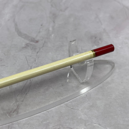 Vintage Slim White & Red Eraserless Pencil TC5-PN1