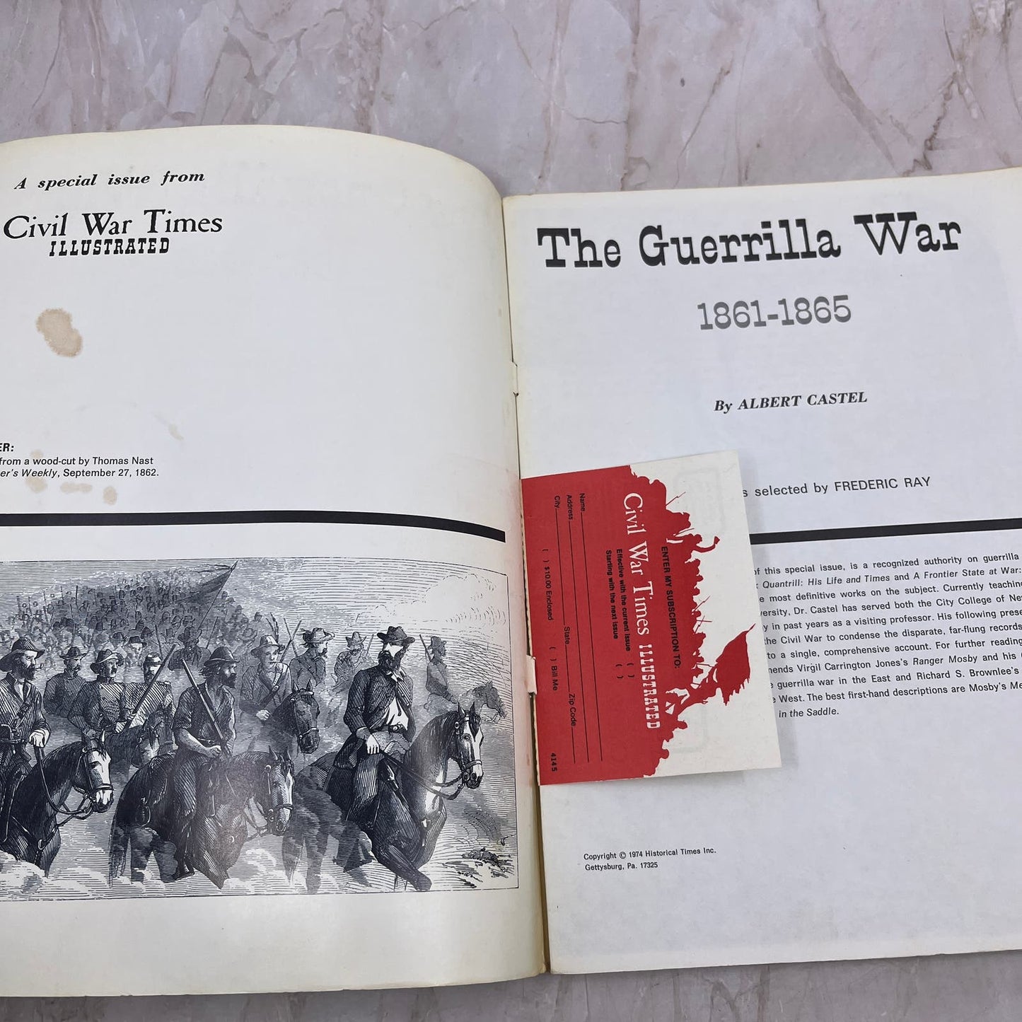 1974 Oct - Civil War Times Magazine - The Guerilla War M21