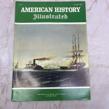 1975 Nov - American History Illustrated Magazine - Monitor & Virginia Battle M21