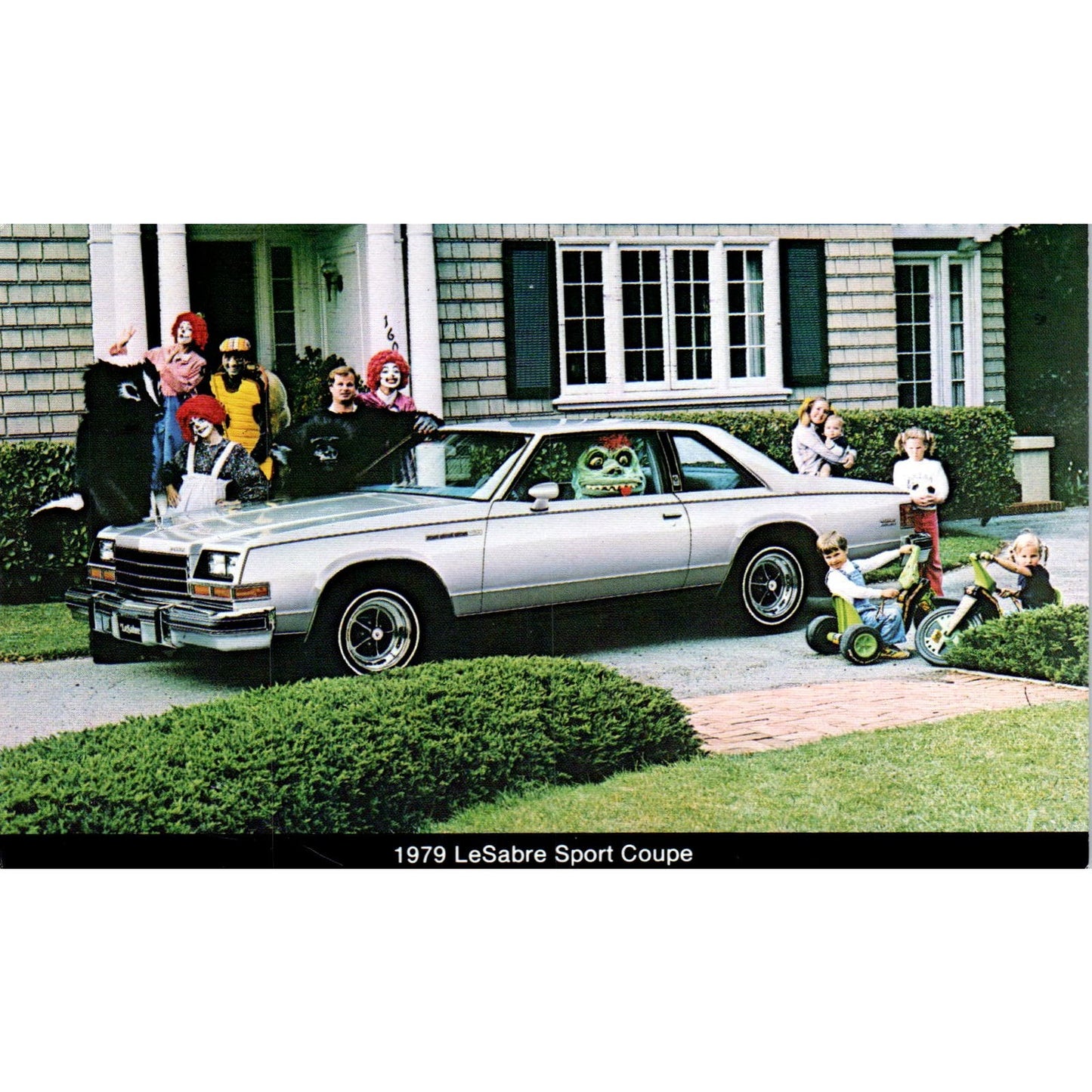 1979 Buick LeSabre Sport Coupe Joe Richey Pat Bombard Buick & Opel Postcard PC11