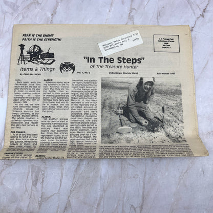 1983 Winter - In the Steps of the Treasure Hunter Newspaper - Indiantown FL M11