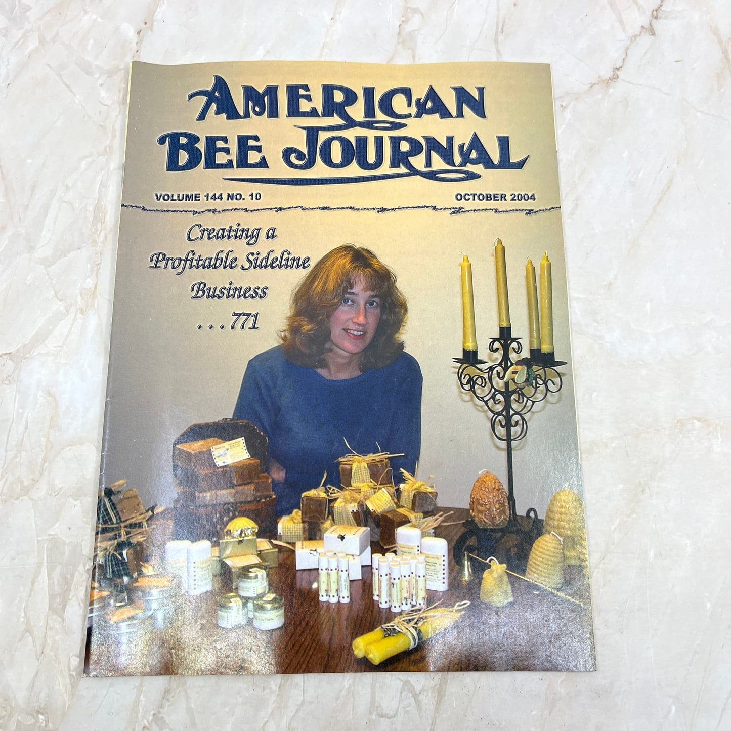 2004 Oct American Bee Journal Magazine Bees Beekeeping Honey M7