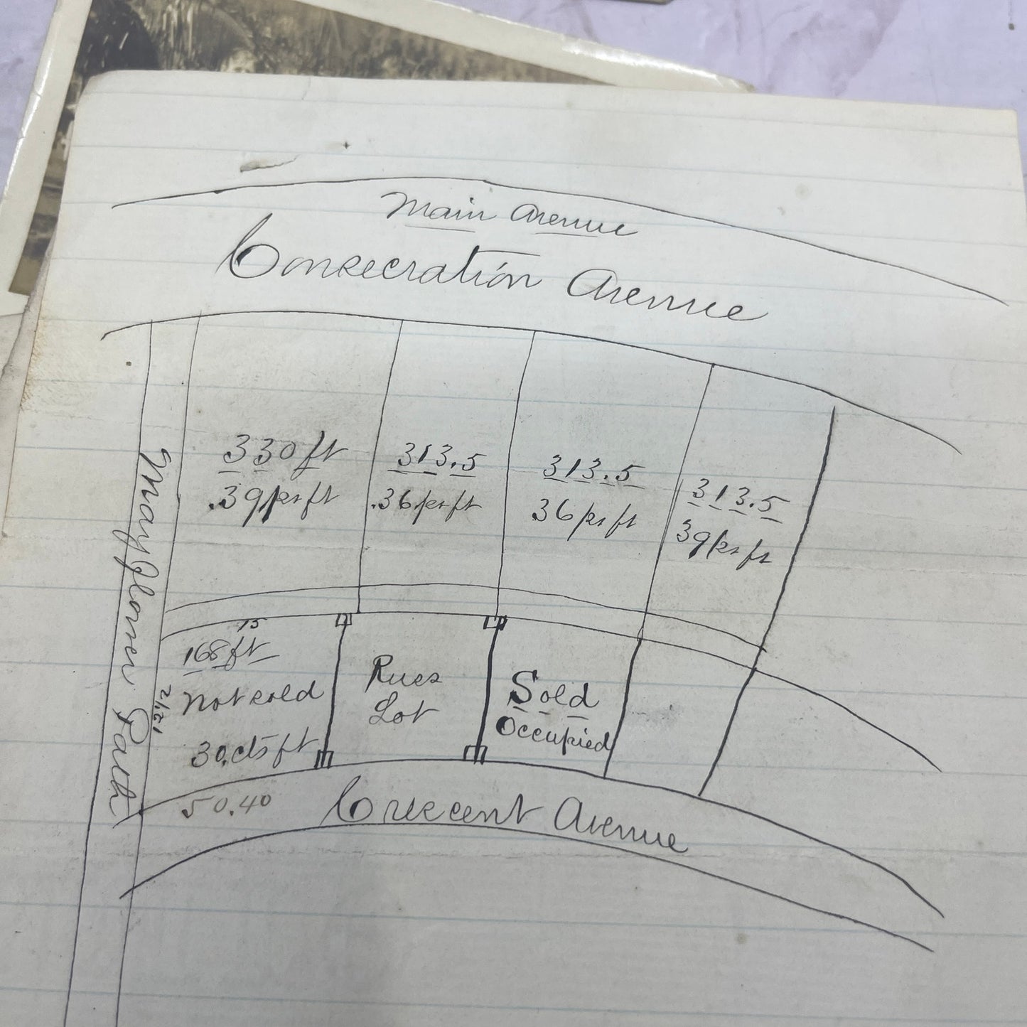 1870-1920s Genealogy Lot Willis R. Russ, Gladys Russ Boston Family Letters TH2