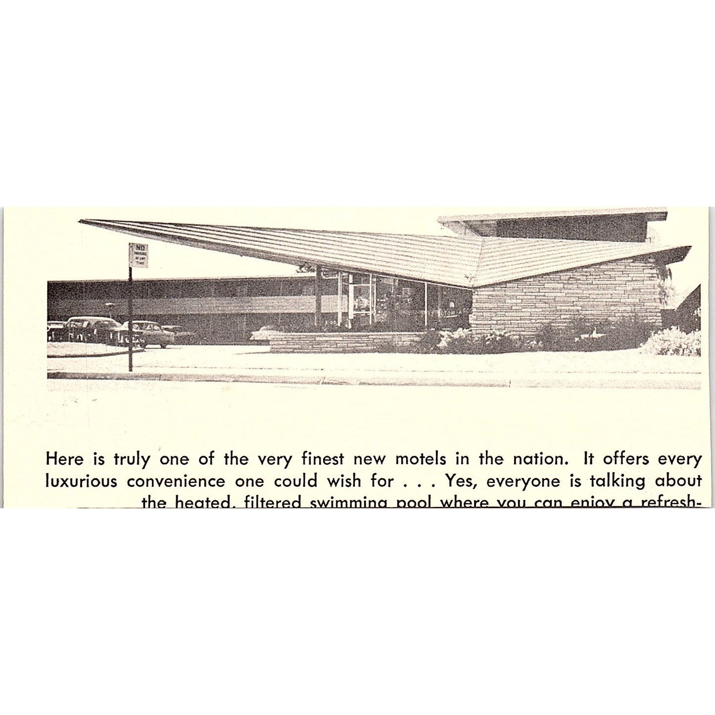 Thunderbird Motel Denver CO 1958 Ad AG1-M2