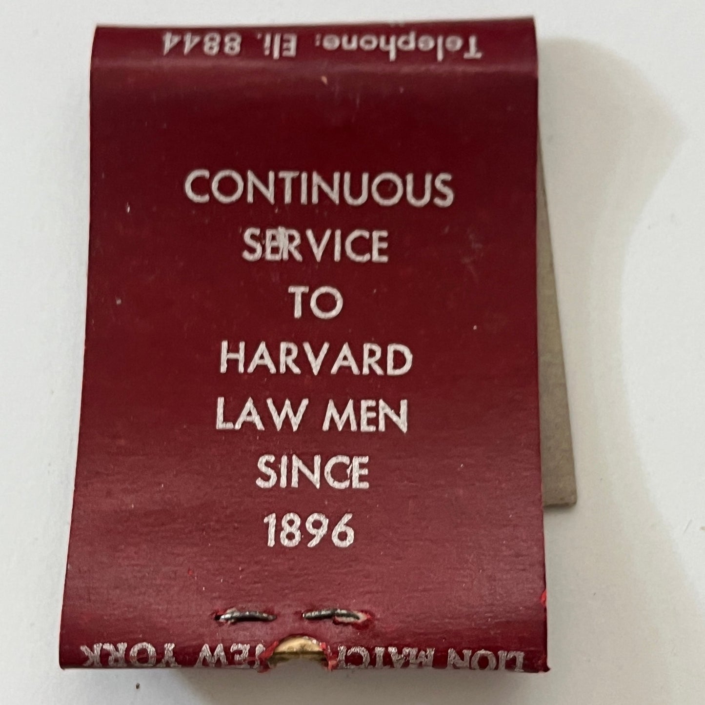 Bence Pharmacy Cambridge MA Vintage Matchbook Cover TB6-MB1-3