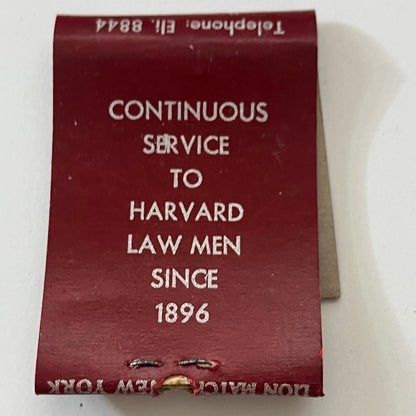 Bence Pharmacy Cambridge MA Vintage Matchbook Cover TB6-MB1-3