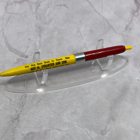 Guy M Strawser & Son Used Cars Millersburg PA Vintage Advertising Pen TC5-PP2