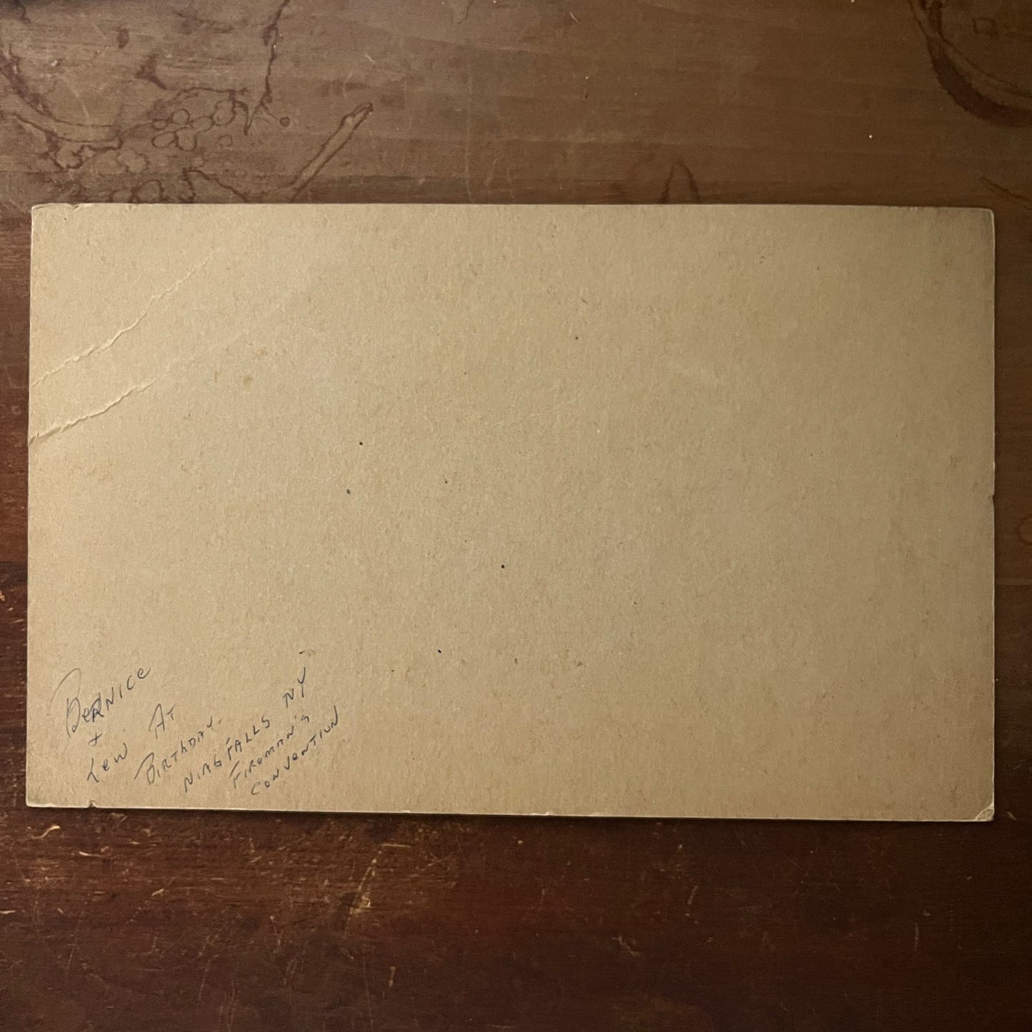 c1910 No Tools Loaned Sign Cardboard 6.5 x 10.5" AE9-X3