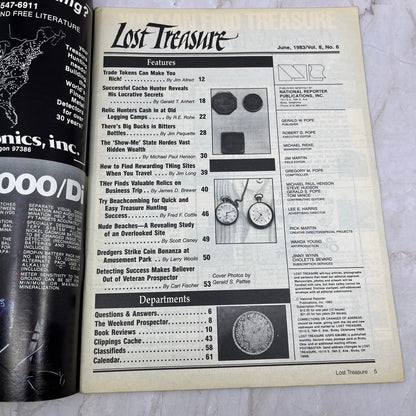 1983 June - Lost Treasure Magazine - Treasure Hunting Gold Prospecting M15