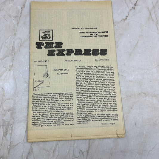 1980s Vol. 3 No. 2 - Exanimo Express Treasure Hunting Newsletter - Ames NE M11