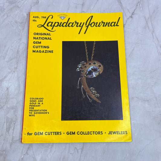 Colorado Gems Governor's Wife Pendant - Lapidary Journal Magazine - Aug 1968 M23