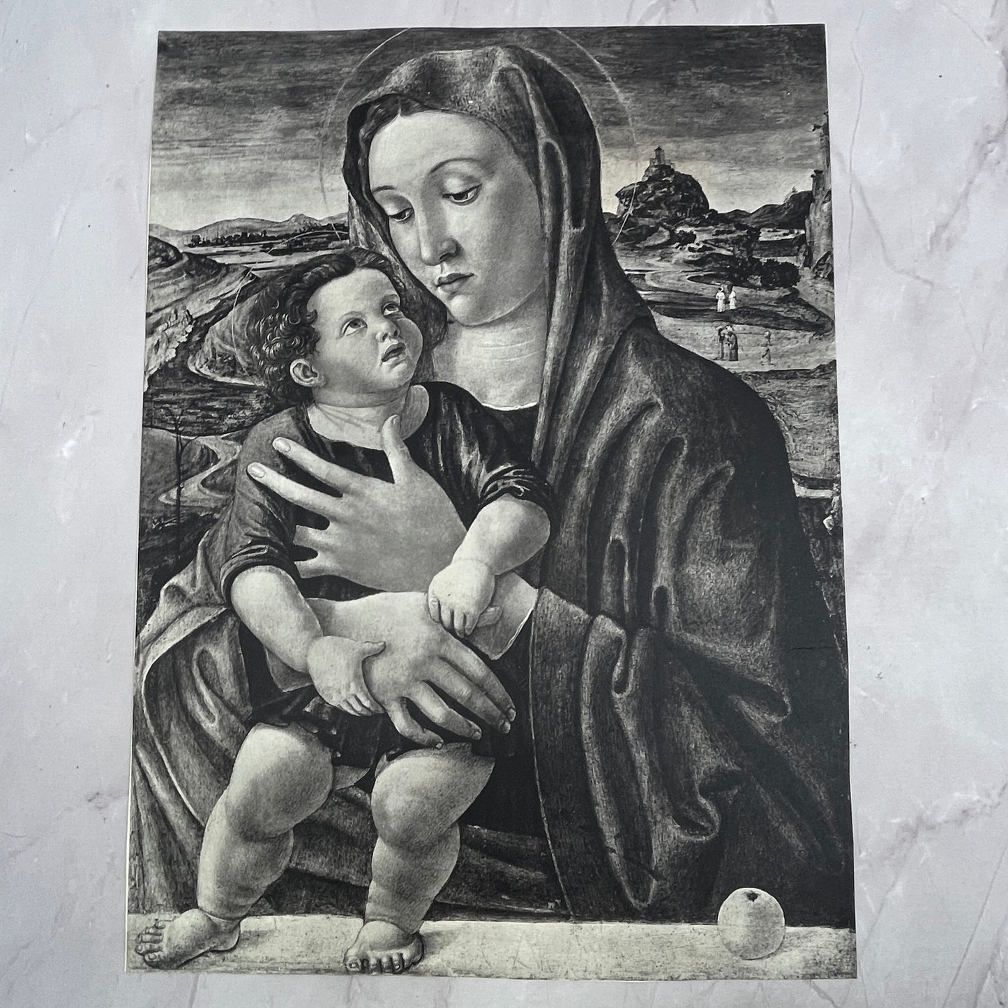 Madonna With Child - Giovanni Bellini 8x11" Art Print V20