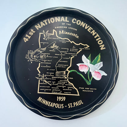 Minnesota American Legion 41st National Convention 1959 Plate Tray 11” CTG2