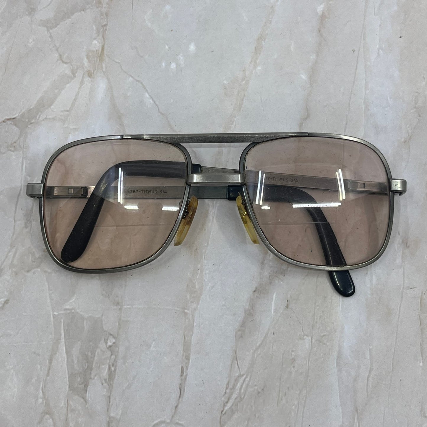 Retro Men’s Z87 Titmus Aviator Sunglasses Eyeglasses Frames TD7-G6-8