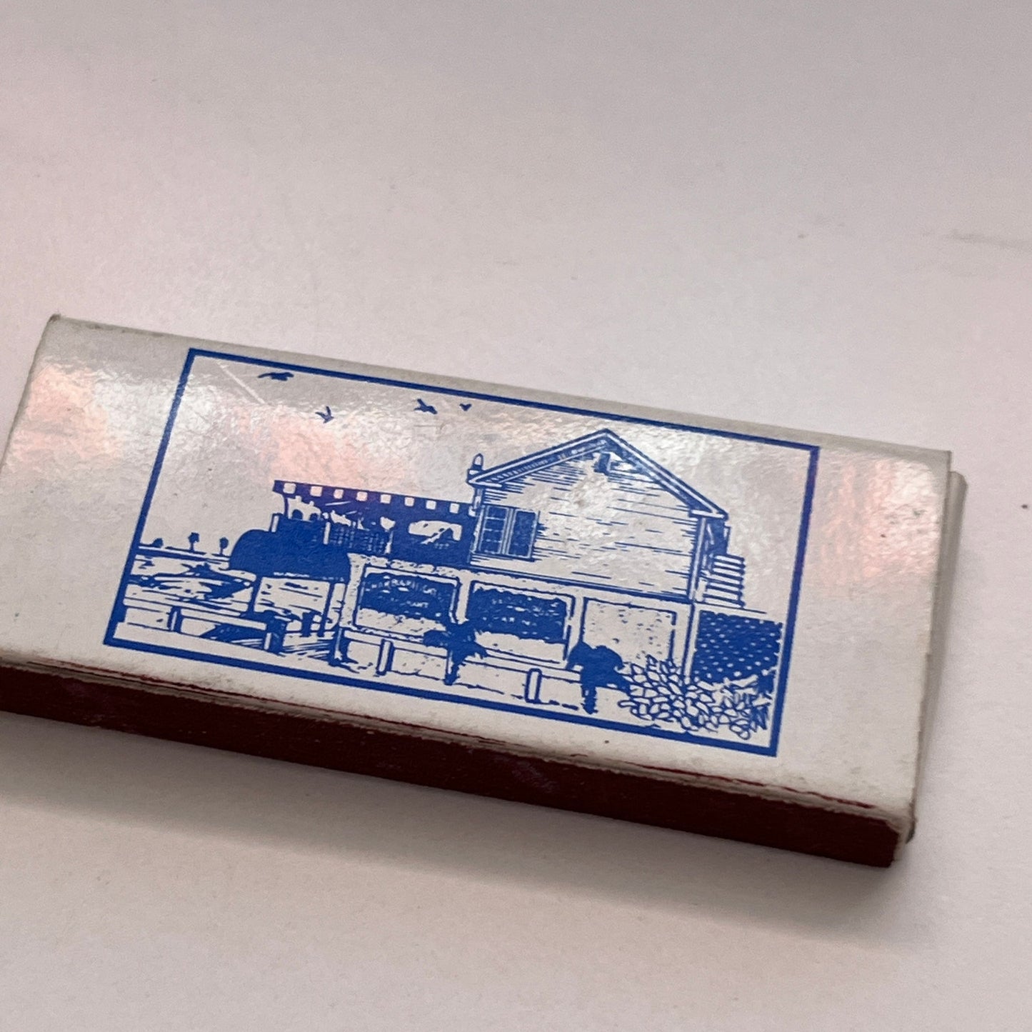 Harbour Lights Restaurant Key West Florida Vintage Matchbox TB6-MB3