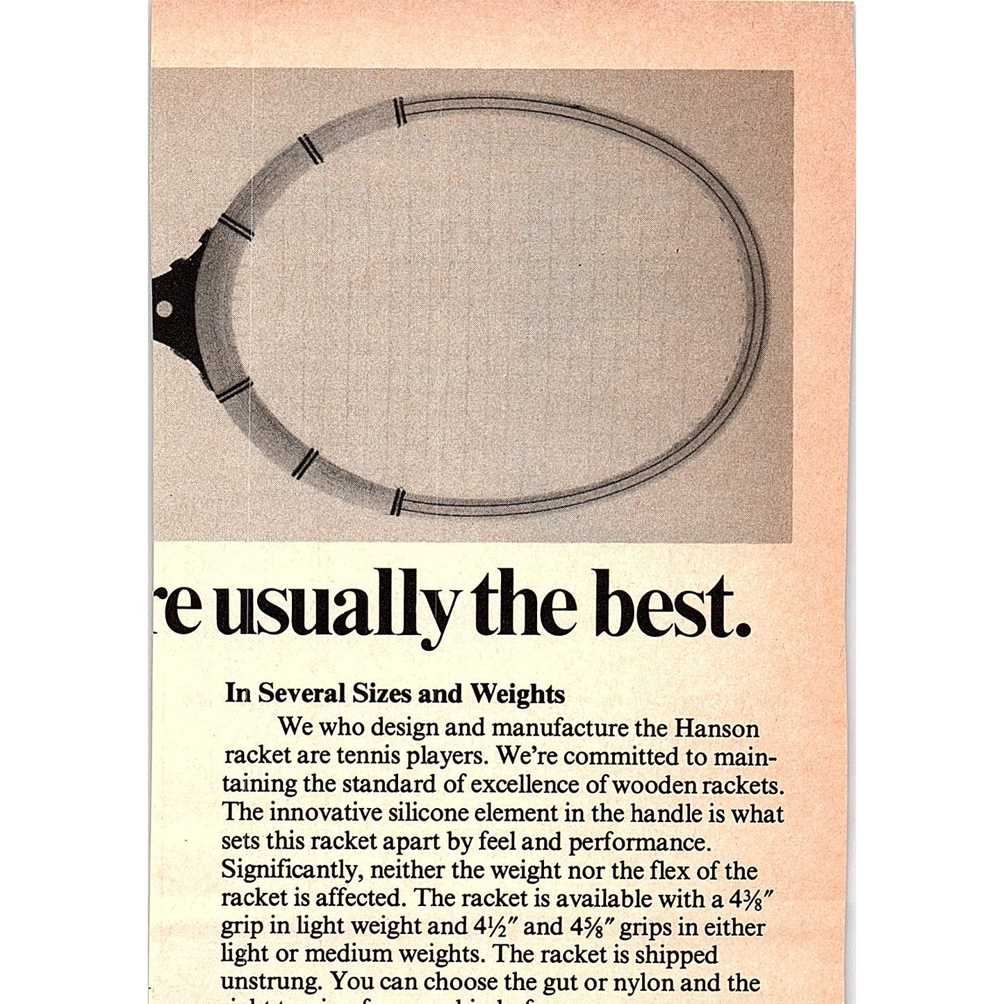 The Tennis Bubble Book Promo Rich Koster 1977 Ad AF3-M1