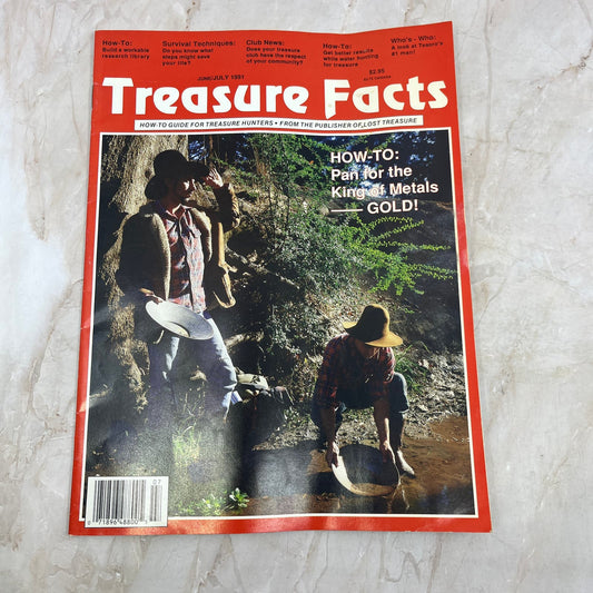 1991 Jun/Jul - Treasure Facts Magazine - Treasure Hunting Metal Detecting M17