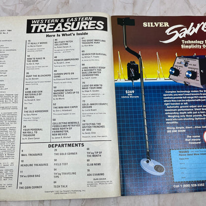 1984 Feb - Western & Eastern Treasures Magazine - Treasure Hunting Gold M12