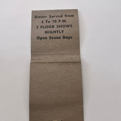 Leo Bernstein's The Flamingo New York City Vintage Matchbook Cover TB8-MB-12