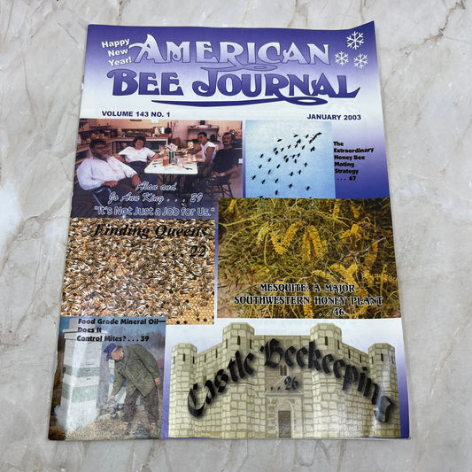 2003 Jan American Bee Journal Magazine Bees Beekeeping Honey M7
