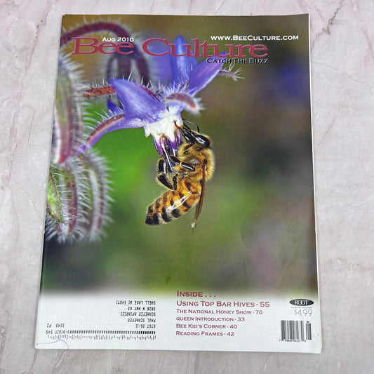 2010 Aug - Bee Culture Magazine - Bees Beekeeping Honey M32